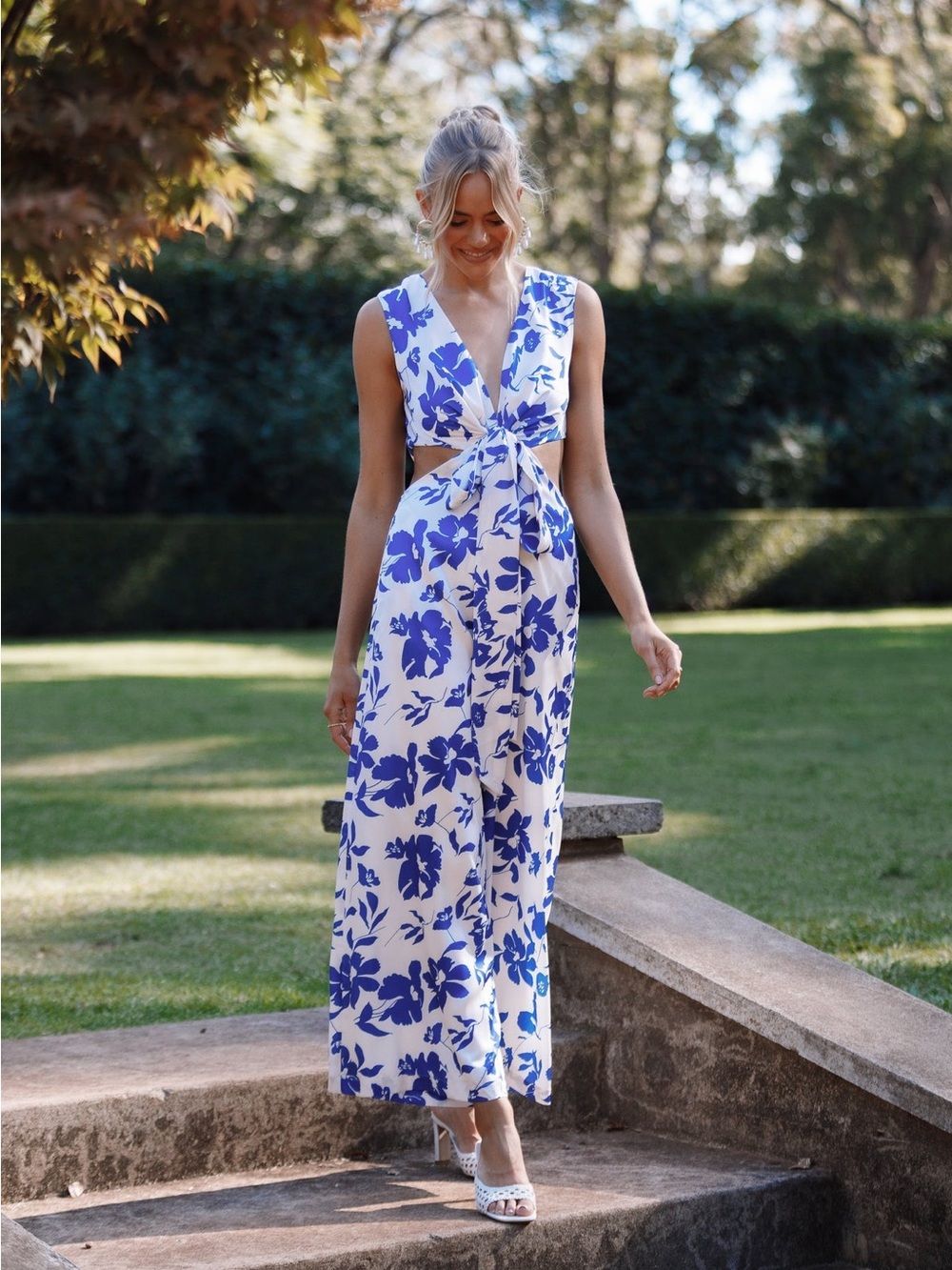 Petal & Pup Lulu Wrap Front Jumpsuit - L